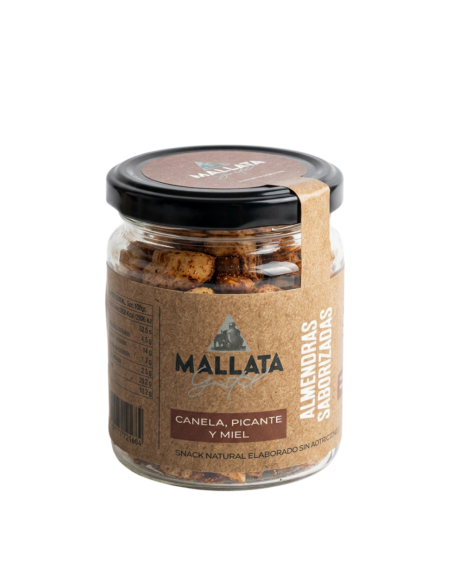 Almendra Saborizada con Canela, Picante y Miel