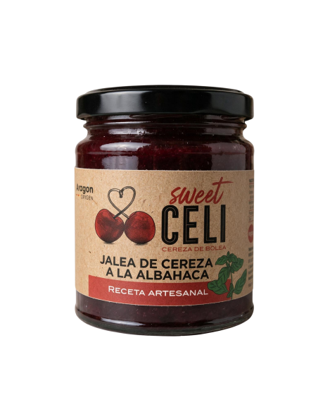 Jalea de Cereza de Bolea con Albahaca 275 gr